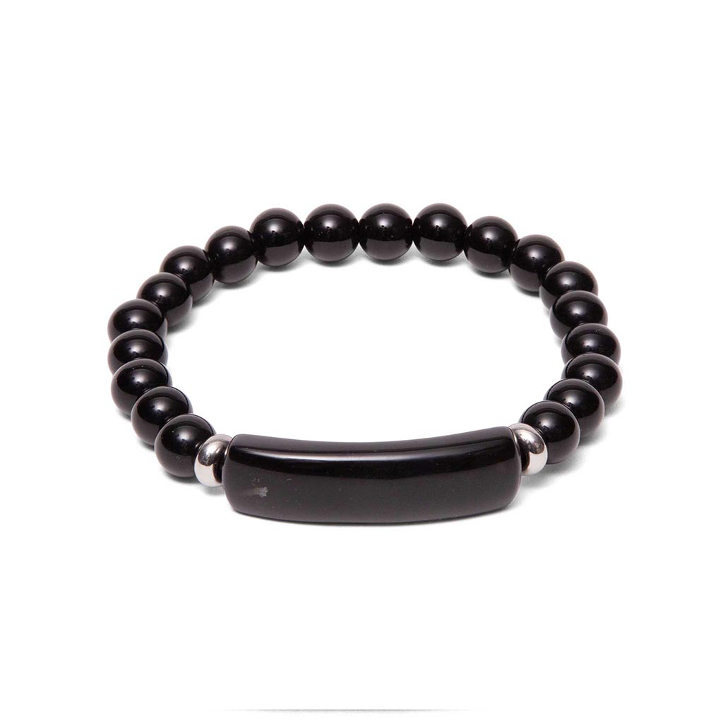 Pulsera Obsidiana Negra 8mm