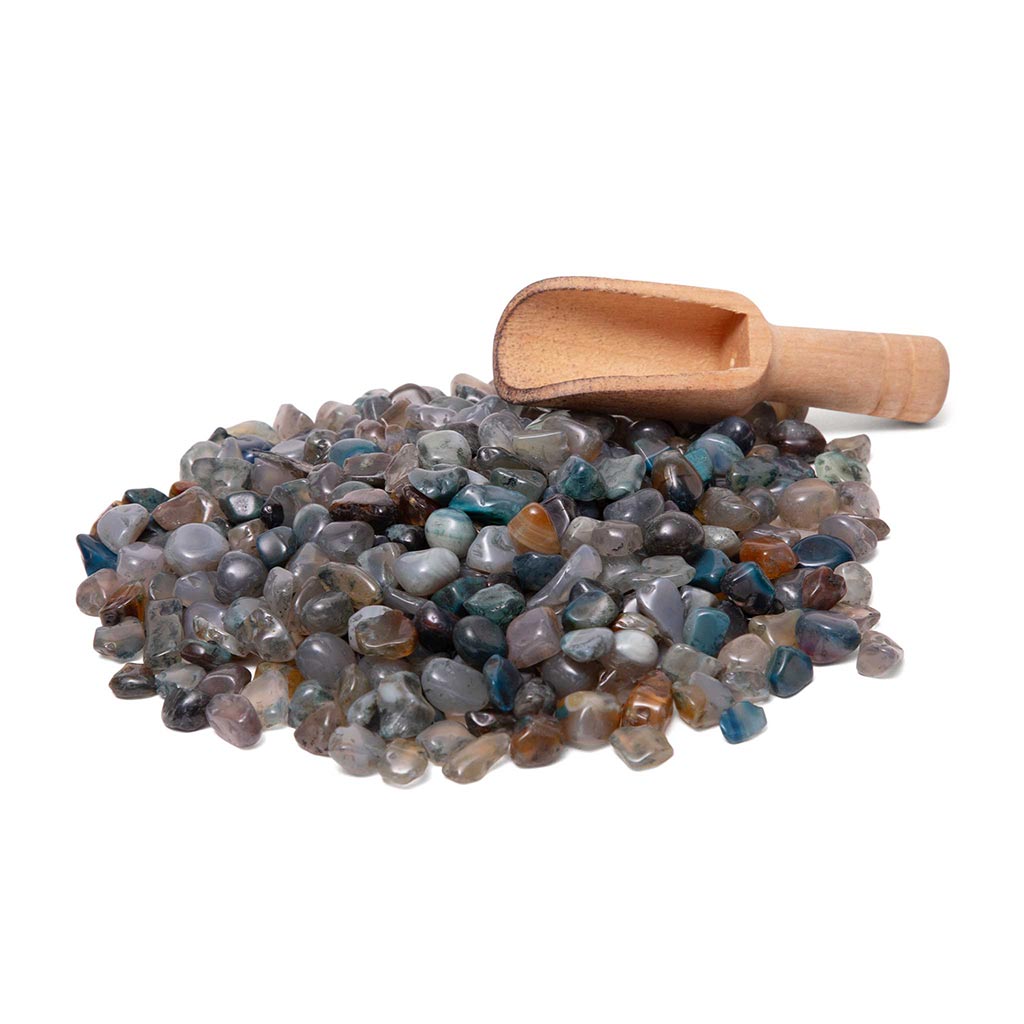 Chips Ágata Azul - 100g