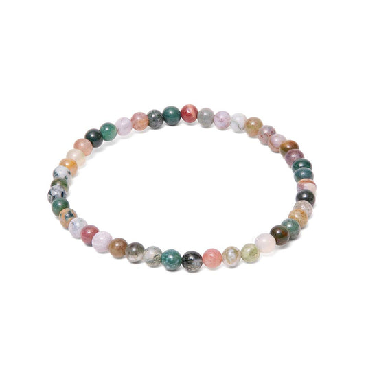 Pulsera Agata Musgosa 4mm