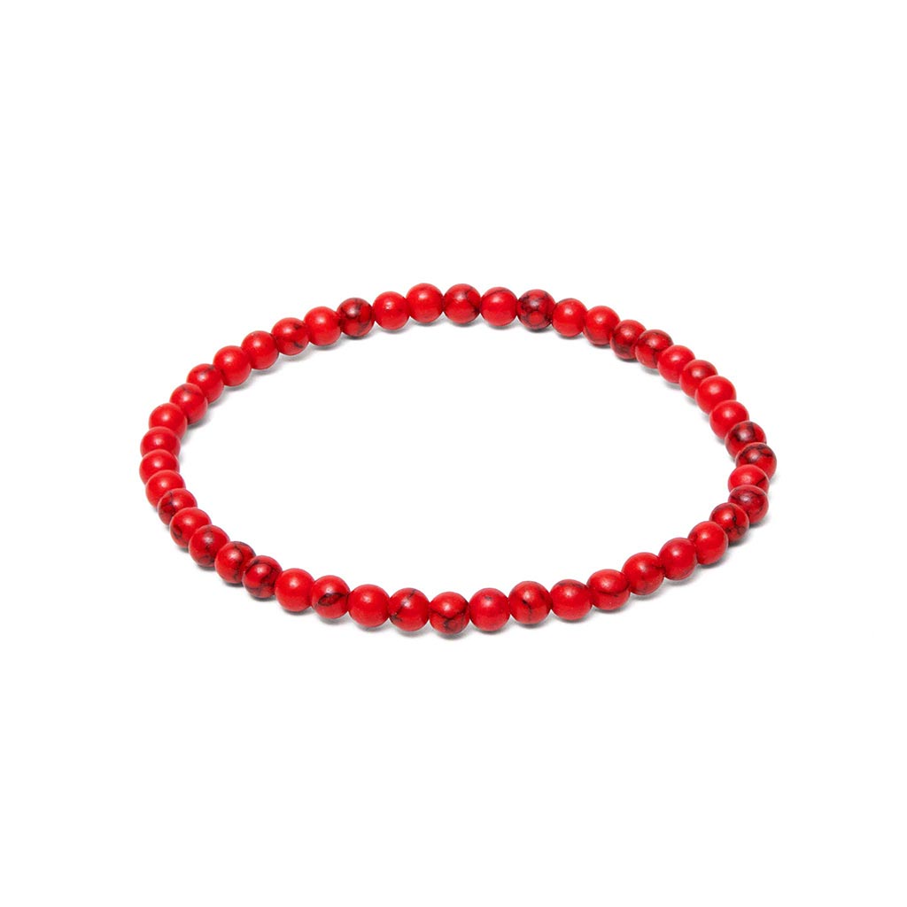 Pulsera Howlite 4mm