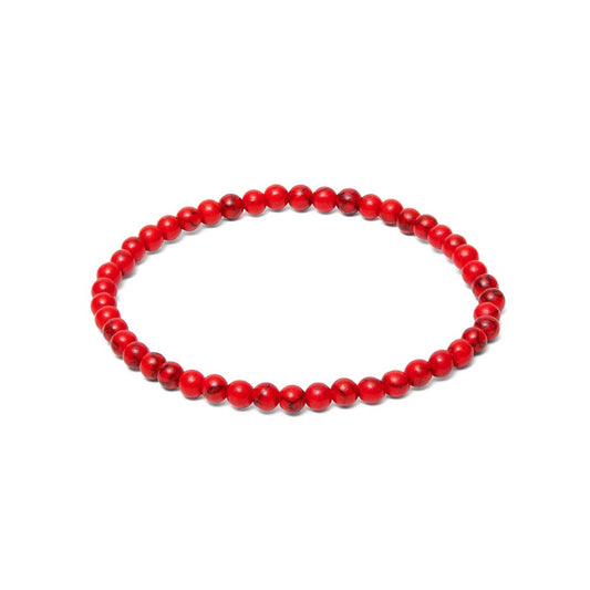 Pulsera Howlite 4mm