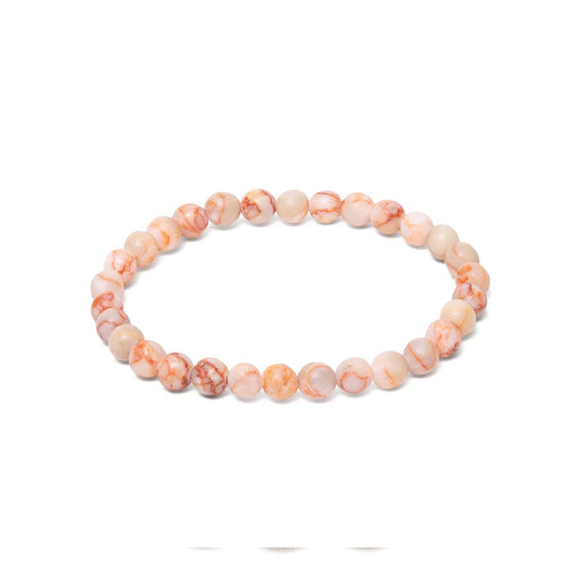 Pulsera Jaspe Mármol 8mm