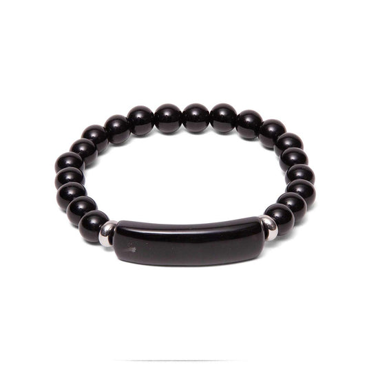 Pulsera Obsidiana Negra 8mm