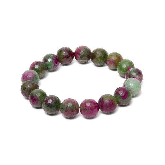 Pulsera Rubí Zoisita 10mm